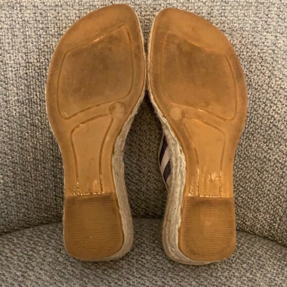 Burberry Wedge Flip-Flop EUC Size 5 - Picture 7 of 7